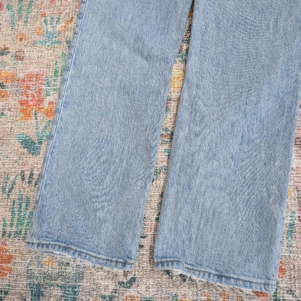 Abercrombie and Fitch Ultra High Rise 90s Straight Jean - Picture 8 of 10